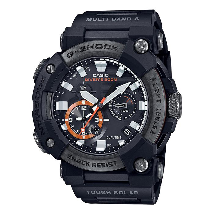 G-SHOCK FROGMAN フロッグマン メンズ 腕時計 電波ソーラー Bluetooth アナログ カーボンコンポジットバンド GWF-A1000XC-1AJF カシオ 国内正規品｜theclockhouse｜02