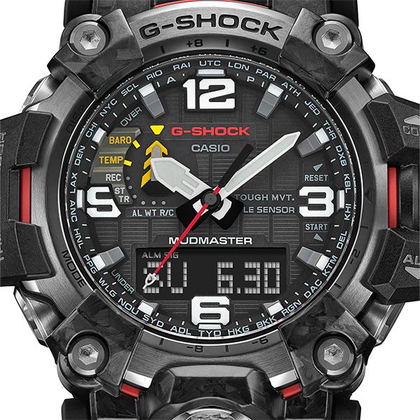 G-SHOCK MUDMASTER マッドマスター トリプルセンサー搭載モデル 電波ソーラー メンズ 腕時計 アナログ デジタル GWG-2000-1A3JF カシオ 国内正規品｜theclockhouse｜03