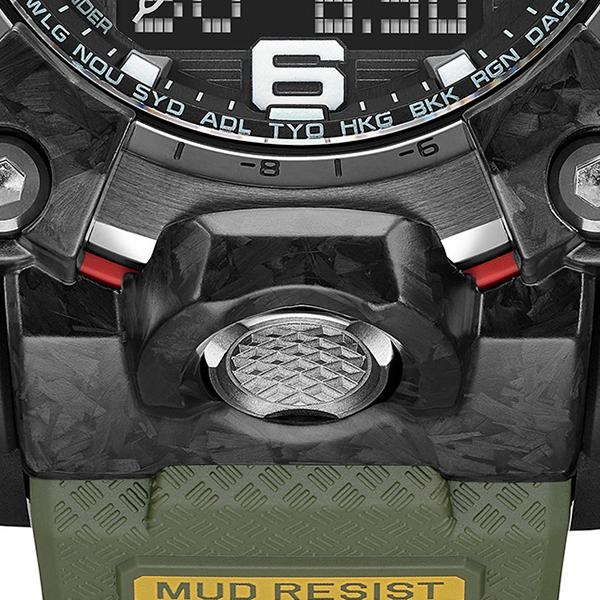 G-SHOCK MUDMASTER マッドマスター トリプルセンサー搭載モデル 電波ソーラー メンズ 腕時計 アナログ デジタル GWG-2000-1A3JF カシオ 国内正規品｜theclockhouse｜06