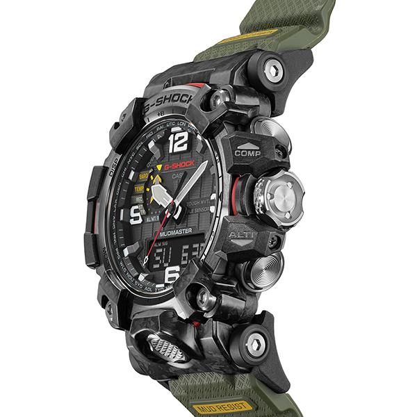 G-SHOCK MUDMASTER マッドマスター トリプルセンサー搭載モデル 電波ソーラー メンズ 腕時計 アナログ デジタル GWG-2000-1A3JF カシオ 国内正規品｜theclockhouse｜08