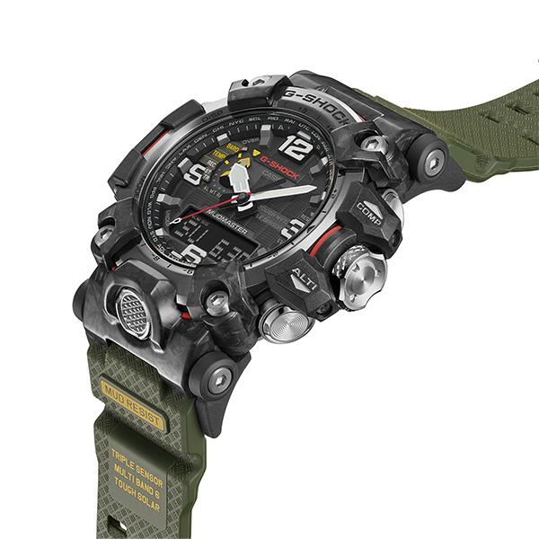 G-SHOCK MUDMASTER マッドマスター トリプルセンサー搭載モデル 電波ソーラー メンズ 腕時計 アナログ デジタル GWG-2000-1A3JF カシオ 国内正規品｜theclockhouse｜09