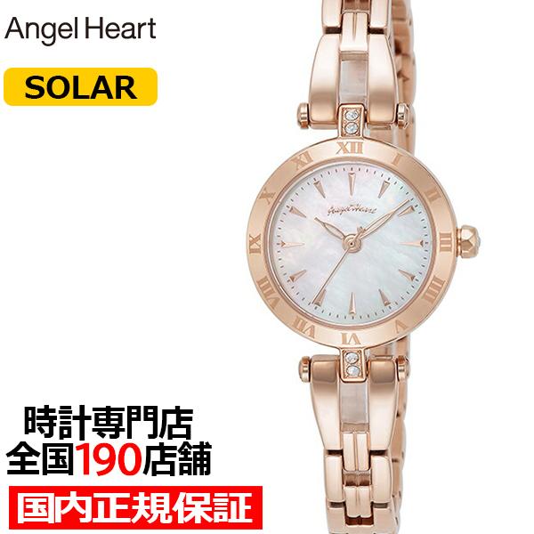 エンジェルハート イノセントタイム IT24PG レディース 腕時計 ソーラー パールダイヤル ピンクゴールド