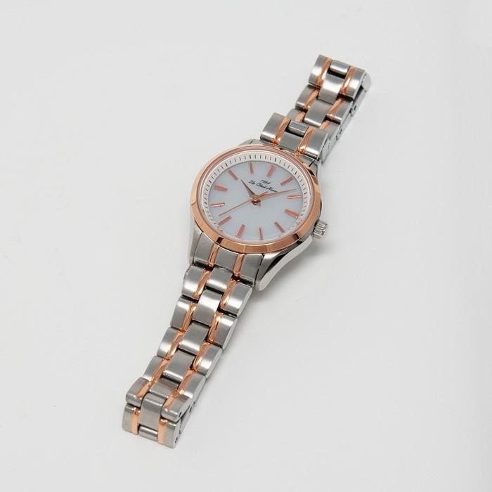 ザ・クロックハウス ビジネスフォーマル LBF1004-WH2A レディース 腕時計 ソーラー ステンレス ホワイト ピンクゴールド | THE CLOCK HOUSE | 08