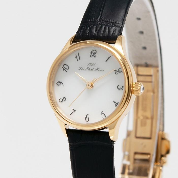 ザ・クロックハウス ビジネスフォーマル LBF1005-WH2B レディース 腕時計 ソーラー 革ベルト ブラック ホワイト | THE CLOCK HOUSE | 02