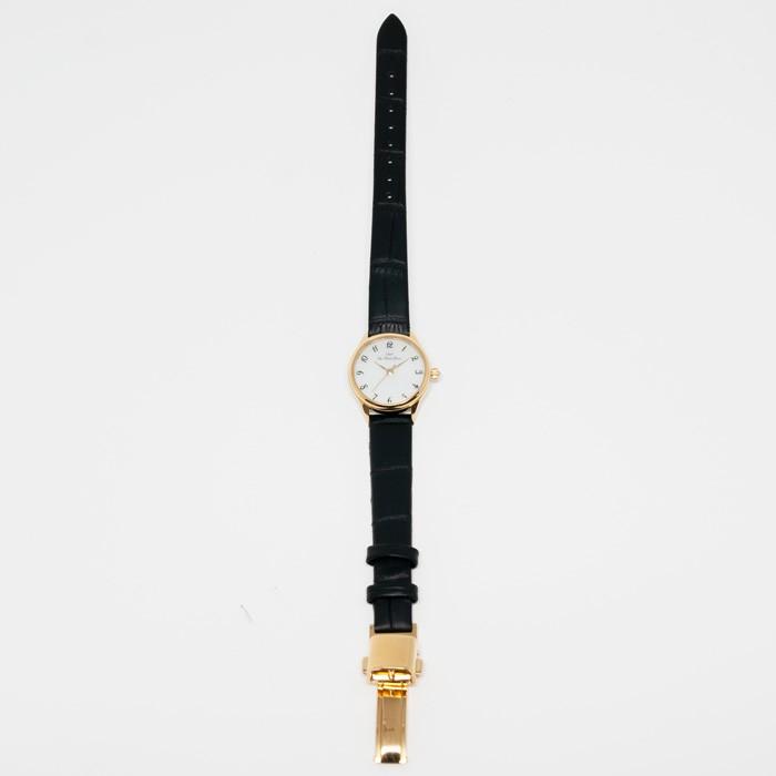 ザ・クロックハウス ビジネスフォーマル LBF1005-WH2B レディース 腕時計 ソーラー 革ベルト ブラック ホワイト | THE CLOCK HOUSE | 07