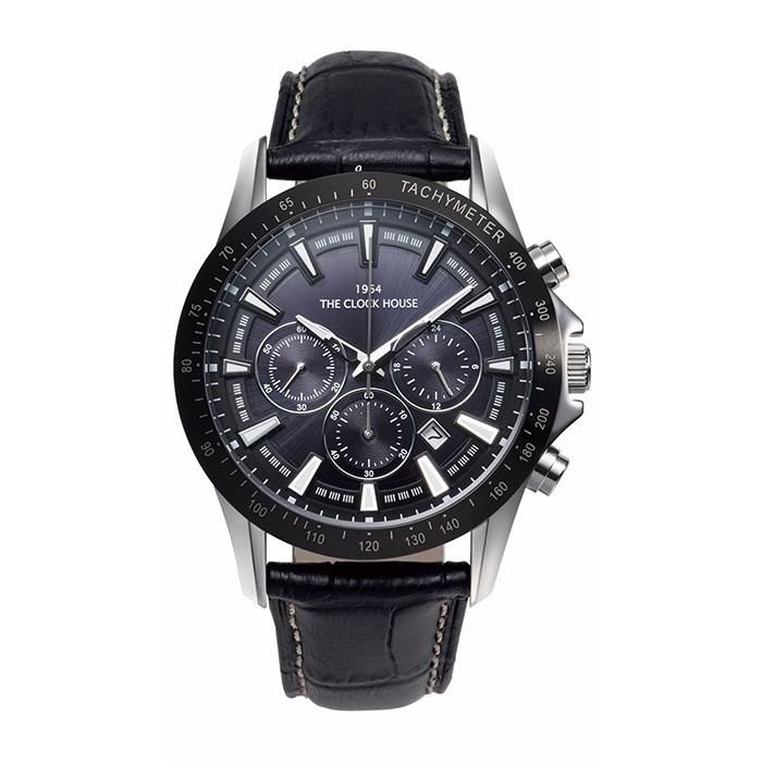 ザ クロックハウス Mbc1003 Bk3b ビジネスカジュアル メンズ 腕時計 ソーラー 黒革ベルト クロノグラフ ブラック 雑誌掲載 ザ クロックハウスpaypayモール店 通販 Paypayモール