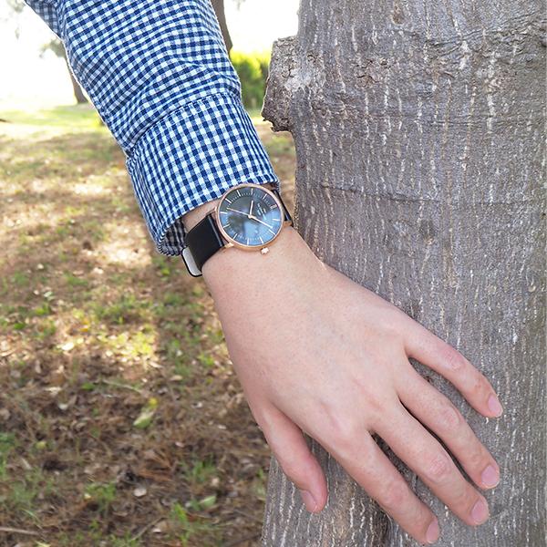 ザ・クロックハウス カスタマイズウォッチ ノルディックカジュアル MCA1004-BK1 メンズ 腕時計 ソーラー 革ベルト ブラック | THE CLOCK HOUSE | 11