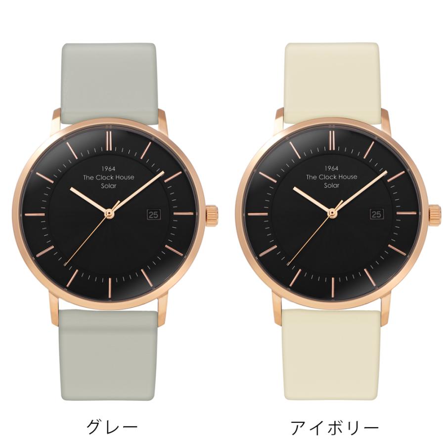 ザ・クロックハウス カスタマイズウォッチ ノルディックカジュアル MCA1004-BK1 メンズ 腕時計 ソーラー 革ベルト ブラック | THE CLOCK HOUSE | 09