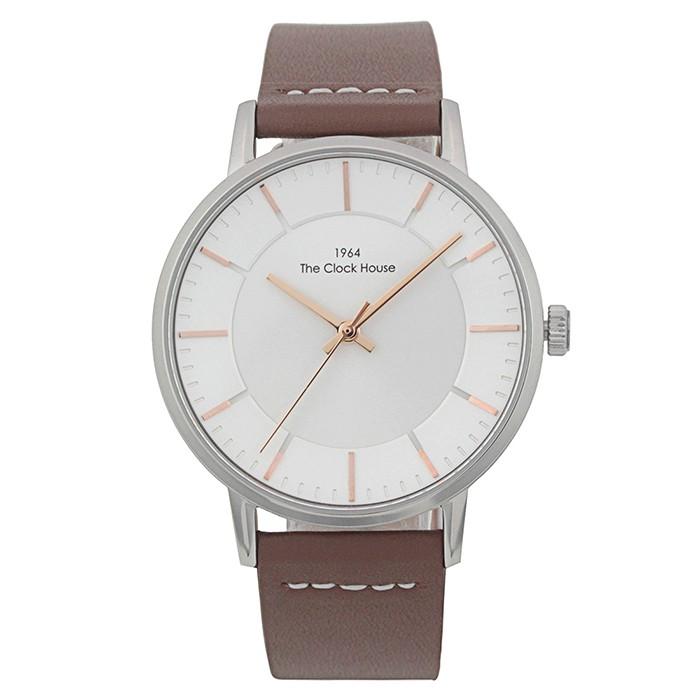 腕時計 メンズ 人気 ブランド 安い おしゃれ シンプル カジュアル ミニマル 代 30代 40代 50代 クオーツ アナログ 防水 革ベルト ブラウン Mca5002 Wh1b ザ クロックハウスpaypayモール店 通販 Paypayモール