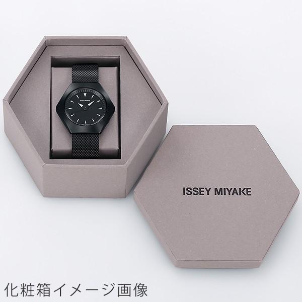 イッセイミヤケ ROKU ロク NYAM003 メンズ 腕時計 クオーツ 革ベルト  