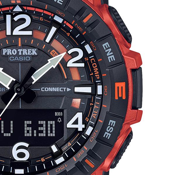 CASIO】プロトレック、PRT-B50-2JF、ブルー、Bluetooth-