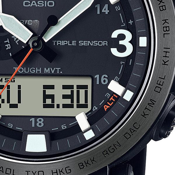 電波ソーラー腕時計　CASIO PROTREK PRW-6611Y CASIO PROTREK PRW-6611Y-1ER - Timeselection