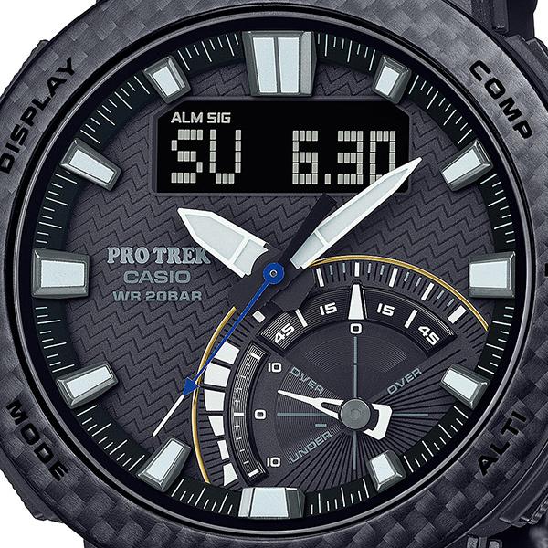 PRO TREK プロトレック アングラーライン カーボンベゼル搭載 PRO TREK プロトレック アングラーライン カーボンベゼル搭載