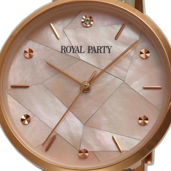 ROYAL PARTY ロイヤルパーティー RP14PPKGY レディース 腕時計