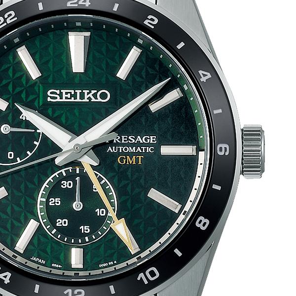 PRESAGE セイコー プレザージュ シャープエッジドシリーズ GMT
