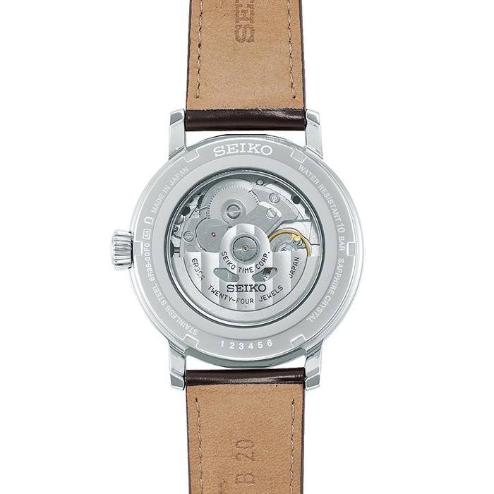 セイコー プレザージュ 渡辺力 琺瑯 ほうろう ダイヤル SARX067 メンズ 腕時計 メカニカル 自動巻き 革ベルト コアショップ専売モデル
