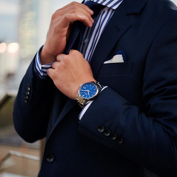 SEIKO PRESAGE SARX077 自動巻き時計 藍鉄 セイコー プレザージュ シャープエッジド SARX077 メンズ