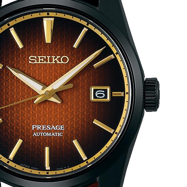 セイコー プレザージュ 十三代目「市川團十郎」襲名記念 限定モデル SARX101 メンズ 腕時計 メカニカル 自動巻き 麻の葉紋様 コアショップ専売 | PRESAGE | 04