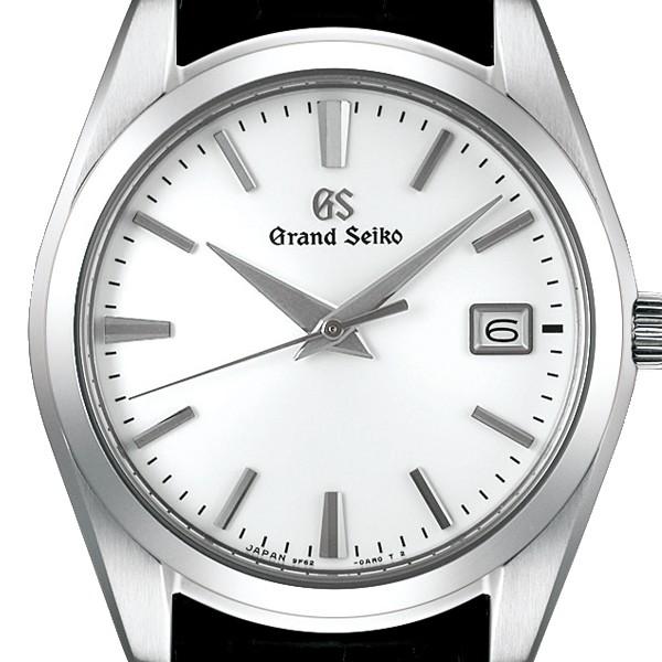 【初期/レア】 グランドセイコー クオーツ 9F メンズ 腕時計 SBGX295 ホワイト 革ベルト カレンダー スクリューバック 【IQY3467018196】(125840円)