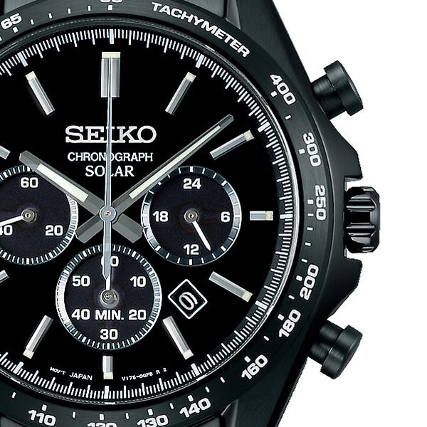 セイコー セレクション Sシリーズ SBPY169 メンズ 腕時計 ソーラー クロノグラフ ブラック | SEIKO SELECTION | 04
