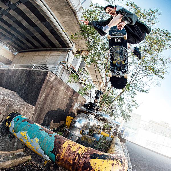 セイコー 5スポーツ EVISEN SKATEBOARDS コラボ SKATEBOARDS 路滑板 SBSA103 メンズ 腕時計 メカニカル 自動巻き 日本製の画像