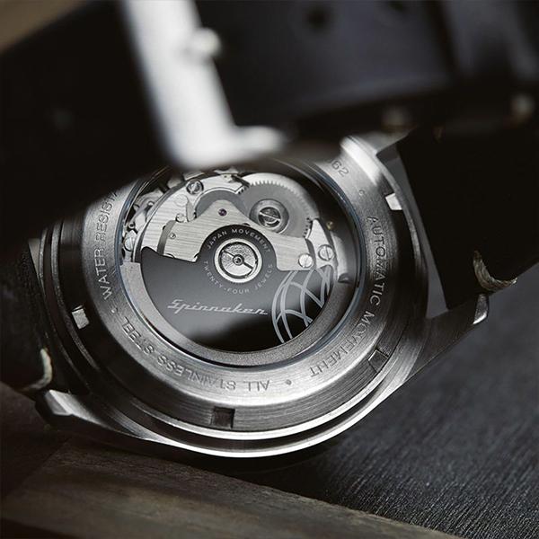 SPINNAKER スピニカー BRADNER ブラッドナー SP-5062-03 メンズ 腕時計 メカニカル 自動巻 革ベルト ブルーの画像