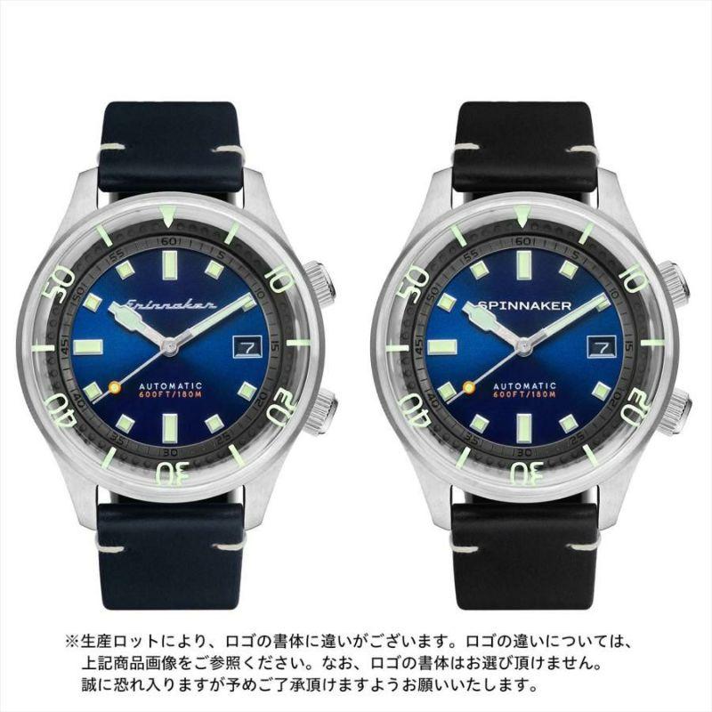 SPINNAKER スピニカー BRADNER ブラッドナー SP-5062-03 メンズ 腕時計 メカニカル 自動巻 革ベルト ブルーの画像