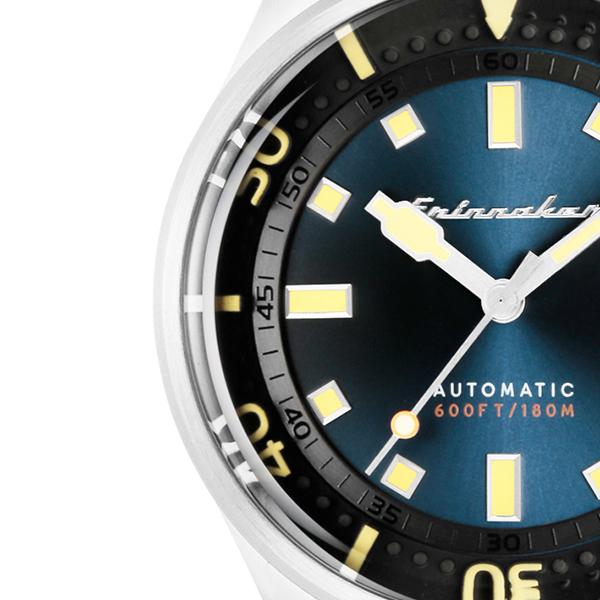 SPINNAKER スピニカー BRADNER ブラッドナー SP-5062-05 メンズ 腕時計 メカニカル 自動巻 革ベルト ブルーの画像