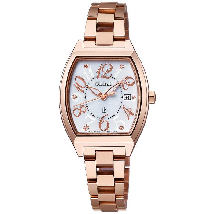 セイコー ルキア ソーラー 腕時計 レディース 防水 白蝶貝 トノー ピンクゴールド Ssvn028 ザ クロックハウスpaypayモール店 通販 Paypayモール