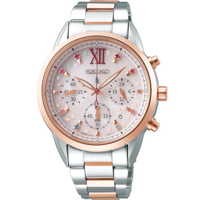 セイコー ルキア 限定モデル 2020 Sakura Blooming Ssvs044 レディース 腕時計 ソーラー クロノグラフ サクラ ザ クロックハウスpaypayモール店 通販 Paypayモール