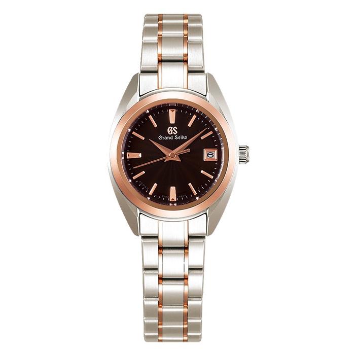 グランドセイコー クオーツ レディース 腕時計 Stgf312 ブライトチタン ブラック 18k ピンクゴールド メタルベルト 軽量 ザ クロックハウスpaypayモール店 通販 Paypayモール