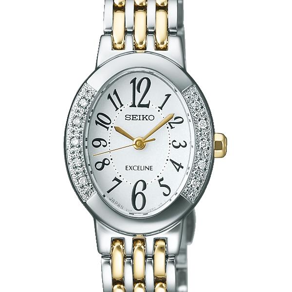 ☆☆可動品 セイコー SEIKO エクセリーヌ EXCELINE ダイヤベゼル SEIKO EXCELINE エクセリーヌ ダイヤベゼル レディース腕時計