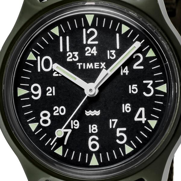 TIMEX タイメックス オリジナルキャンパー 日本限定モデル TW2T33700 レディース 腕時計 電池式 クオーツ ナイロンバンド 29mm オリーブ｜theclockhouse｜03