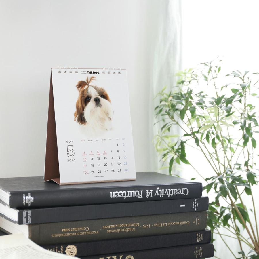 THE DOG 2026年 卓上カレンダー（ジャック・ラッセル・テリア) : THE