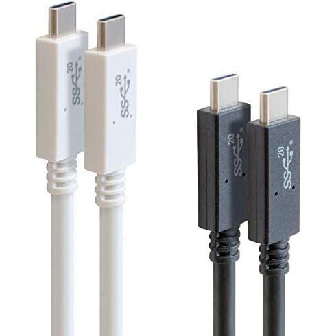 人気沸騰ブラドン USBケーブル 対応Type-C USB3.2Gen2x2 ゴッパ GOPPA 50cm 50cm) (ホワイト USB USBケーブル