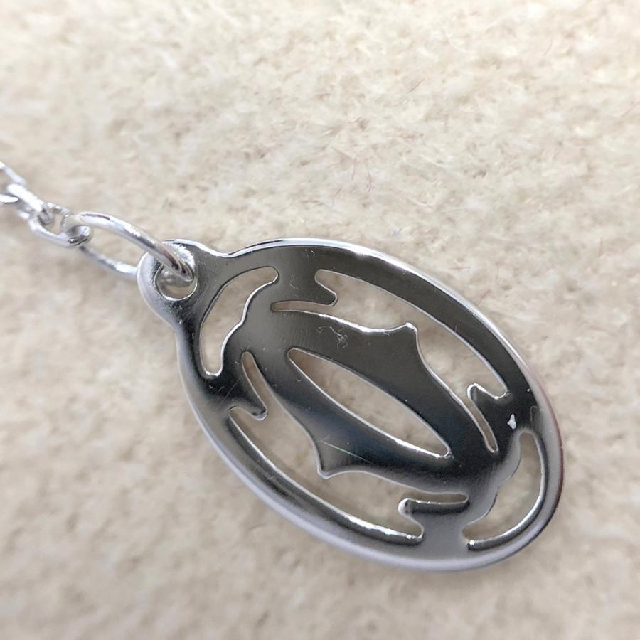 Cartier Cドゥ カルティエ ネックレス 磨き済 N 0 5ct 750 Wg ホワイトゴールド ダイヤモンド K18 Gia鑑定書 ジュエリー アクセサリー ペンダン 中古 Gnz The Gold ショッピング ヤフー店 通販 Yahoo ショッピング