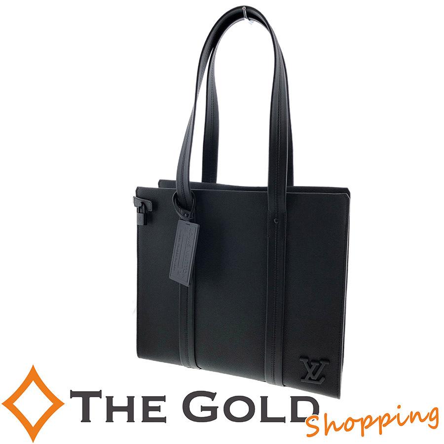 未使用品 ルイヴィトン アエログラム トート M メンズトート カーフ レザー 黒 ブラック ショルダートート 肩掛け Lv Louis Vuitton トートバッグ 中古 Gnz The Gold ショッピング ヤフー店 通販 Yahoo ショッピング