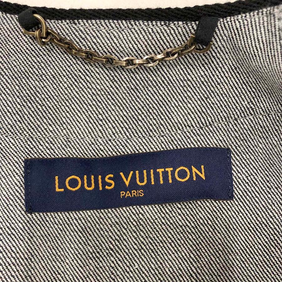 LOUIS VUITTON ルイヴィトン ベースボールシャツ エンボス LOUIS VUITTON ルイヴィトン ベースボールシャツ エンボス