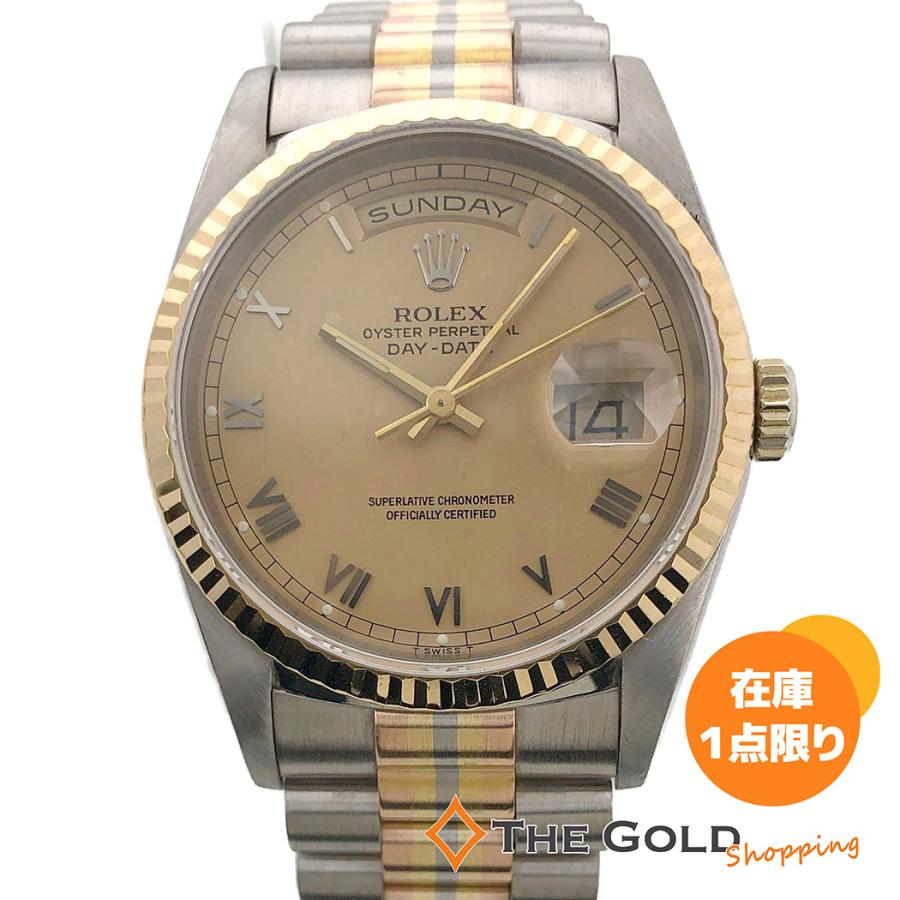 ROLEX ロレックス デイデイト トリドール 18239BIC 並行 金無垢 ROLEX ロレックス デイデイト トリドール 18239BIC 並行 金無垢