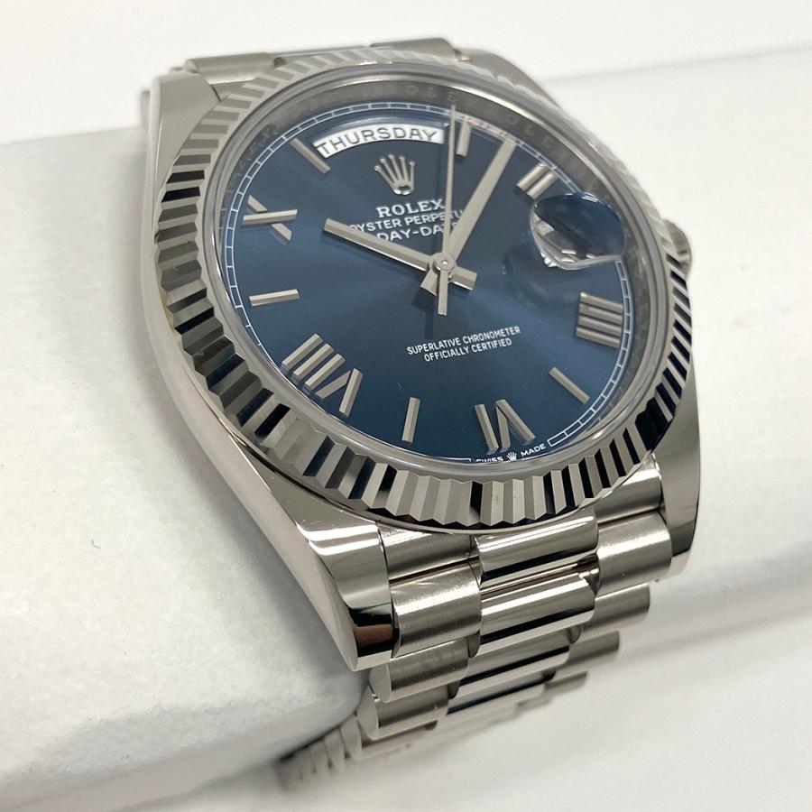 ROLEX ロレックス デイデイト40 228239 2022年 青文字盤 ROLEX ロレックス デイデイト40 228239 2022年 青文字盤