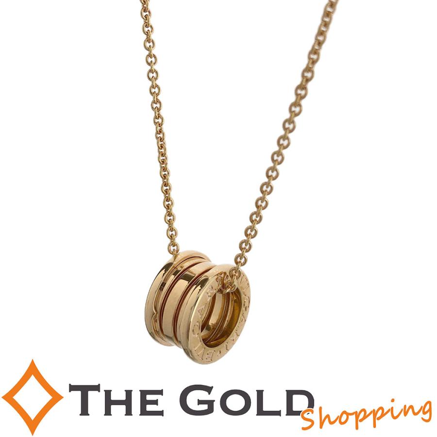 ブルガリ B Zero1 ネックレス ピンクゴールド Pg K18 Au750 ビーゼロワン Bvlgari ジュエリー アクセサリー ペンダント 中古 Snt The Gold ショッピング ヤフー店 通販 Yahoo ショッピング