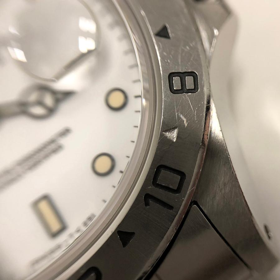 ロレックス エクスプローラーII 16570 N番 並行 トリチウム 白文字盤 ステンレス 自動巻き ROLEX 腕時計 メンズ ウォッチ 男性用◆中古｜thegoldshopping｜07