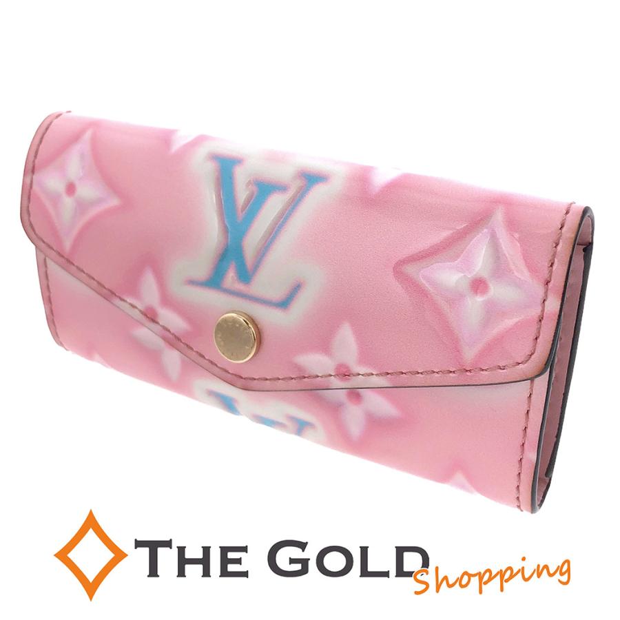 LOUIS VUITTON ルイヴィトン キーケース ヴェルニ 希少ピンク