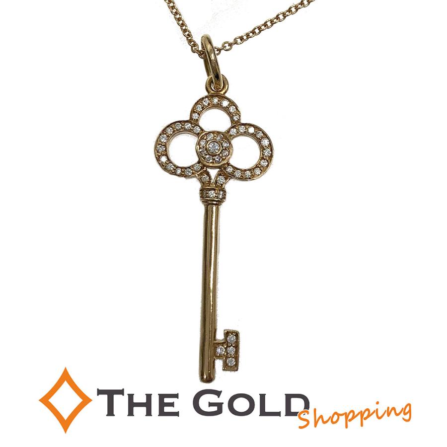 Tiffany クラウンキーペンダントミニ