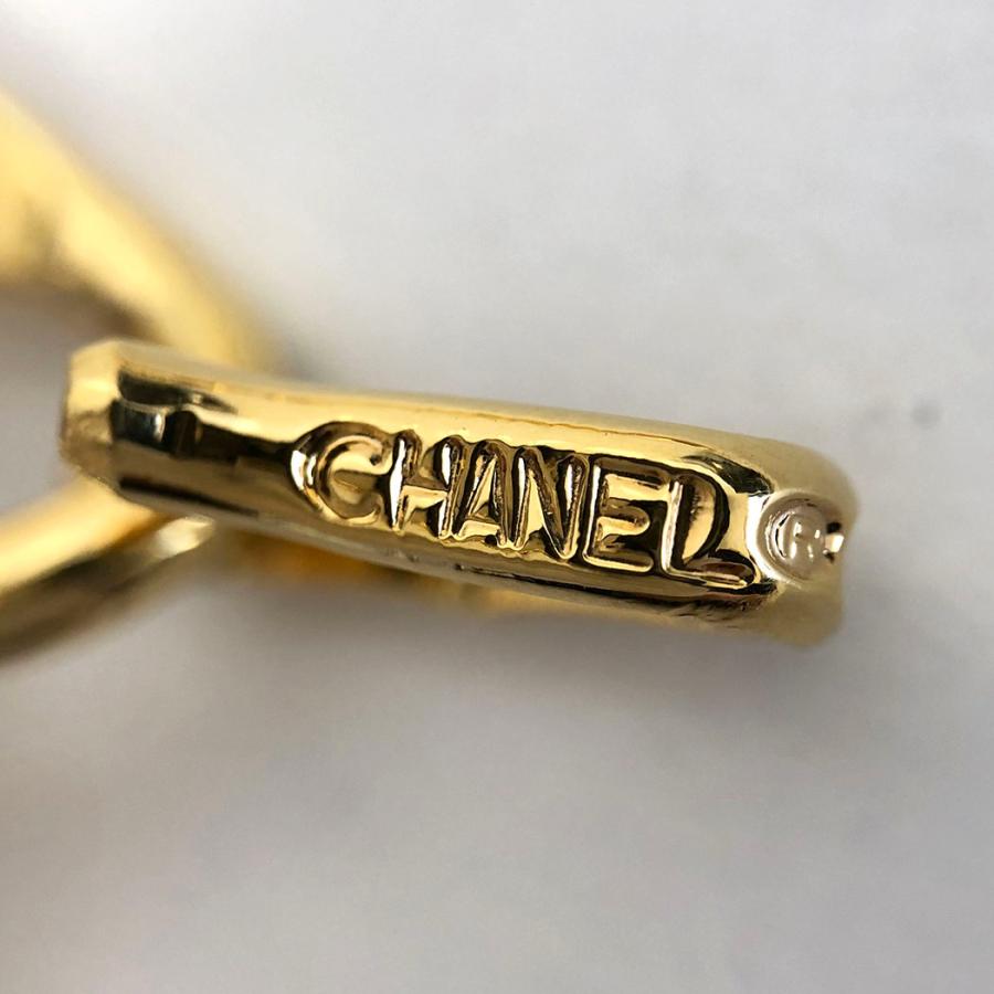 シャネル コインモチーフ チェーンベルト ココマーク ゴールドメッキ メタル GP CHANEL ベルト 中古｜thegoldshopping｜05