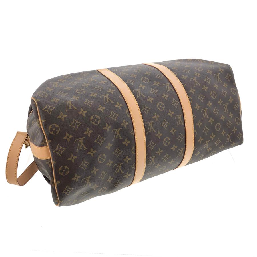 ルイヴィトン キーポル バンドリエール 50 M41416 モノグラム 2WAY ブラウン 旅行バッグ ショルダーバッグ LOUIS VUITTON  ボストンバッグ 中古