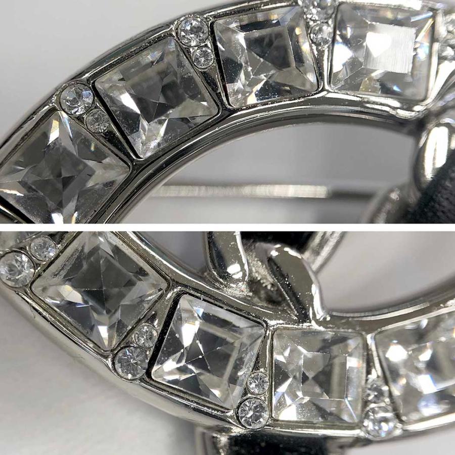 CHANEL シャネル ラインストーン ココマーク ブローチ B18K CHANEL シャネル ラインストーン ココマーク ブローチ B18K