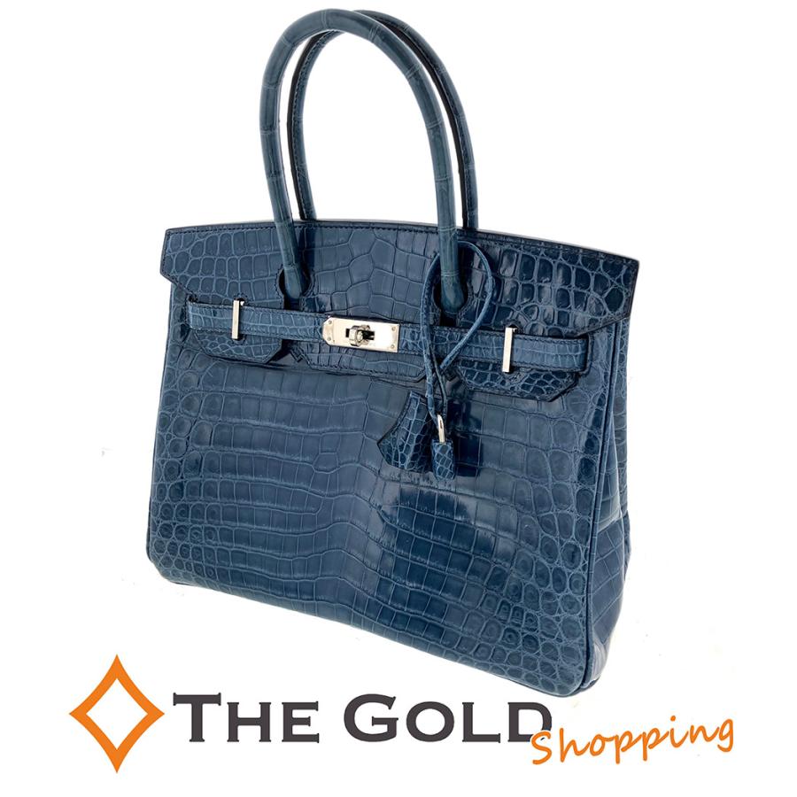 HERMES（エルメス） バーキン30 ニロティカス □J刻印 ブルートン