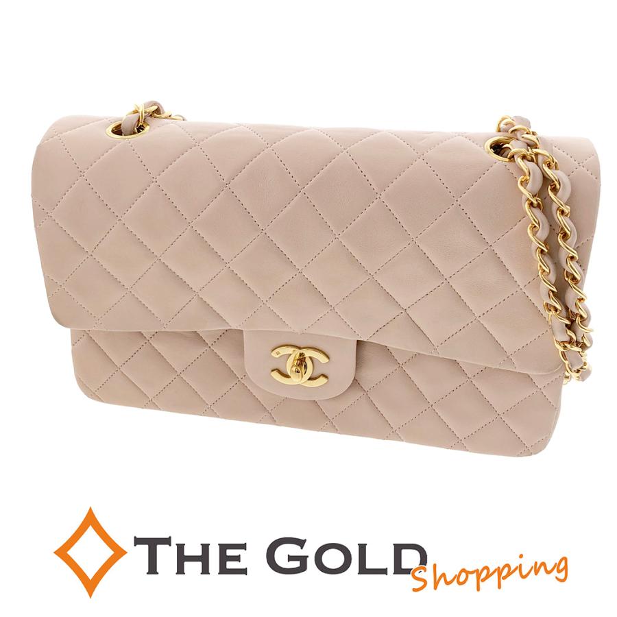 CHANEL シャネル マトラッセ 25cm Wフラップ Wチェーンショルダー  