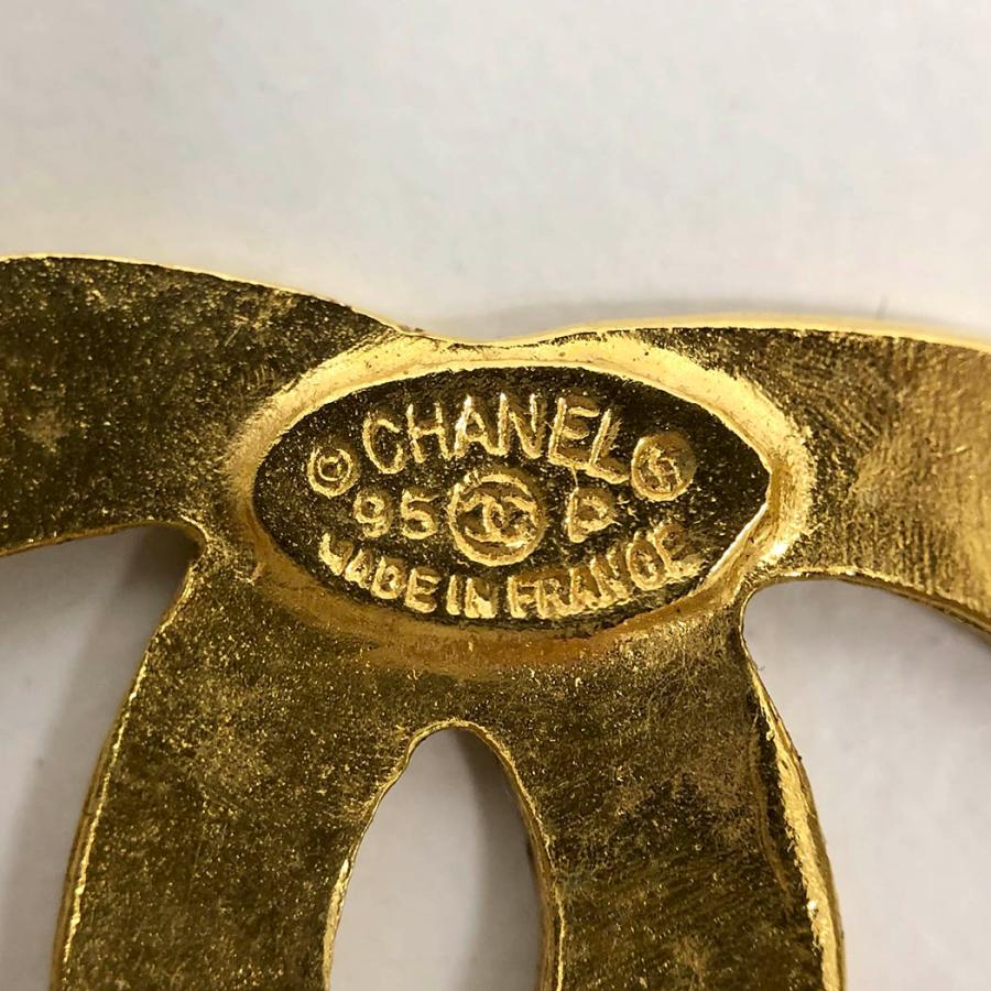 CHANEL シャネル ココマーク ベルブローチ 95P GP ゴールド CHANEL シャネル ココマーク ベルブローチ 95P GP ゴールド